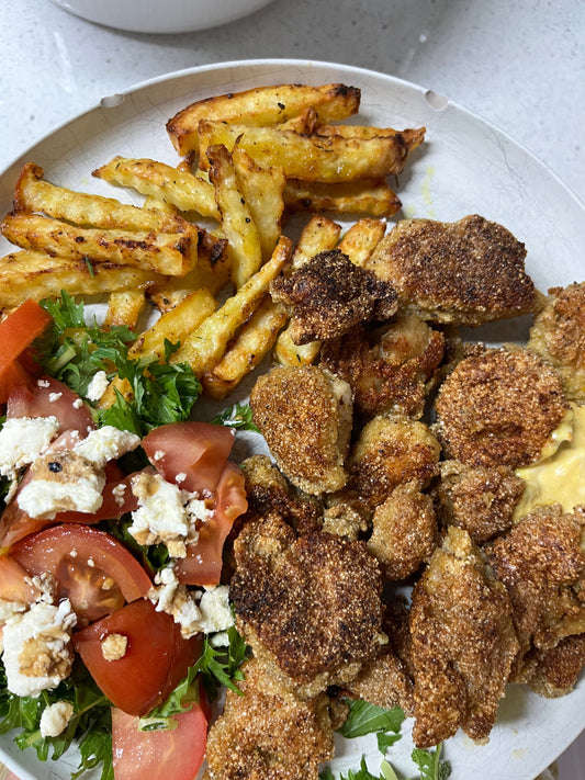 Sourdough Chicken Nuggets