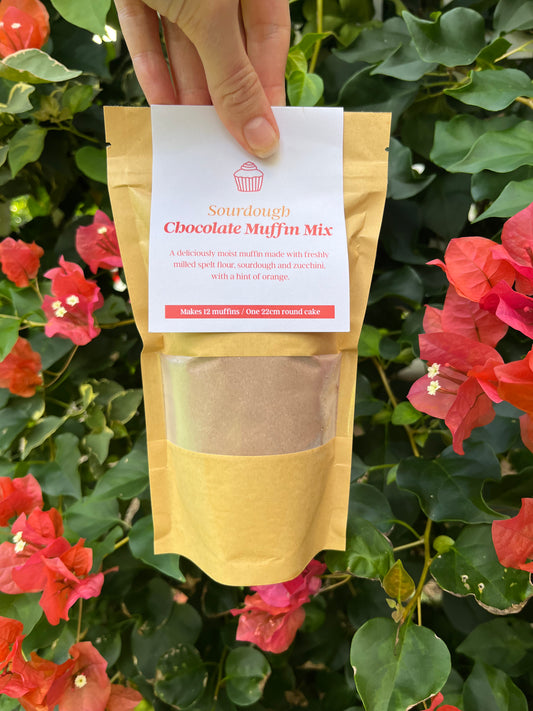 Sourdough Chocolate Muffin Mix