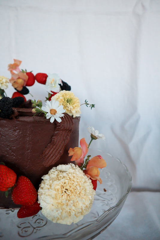 Sourdough Chocolate-Zucchini Cake